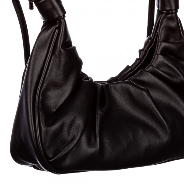 Γυναικεία τσάντα Critia μαύρη, 3 - Kalapod.gr